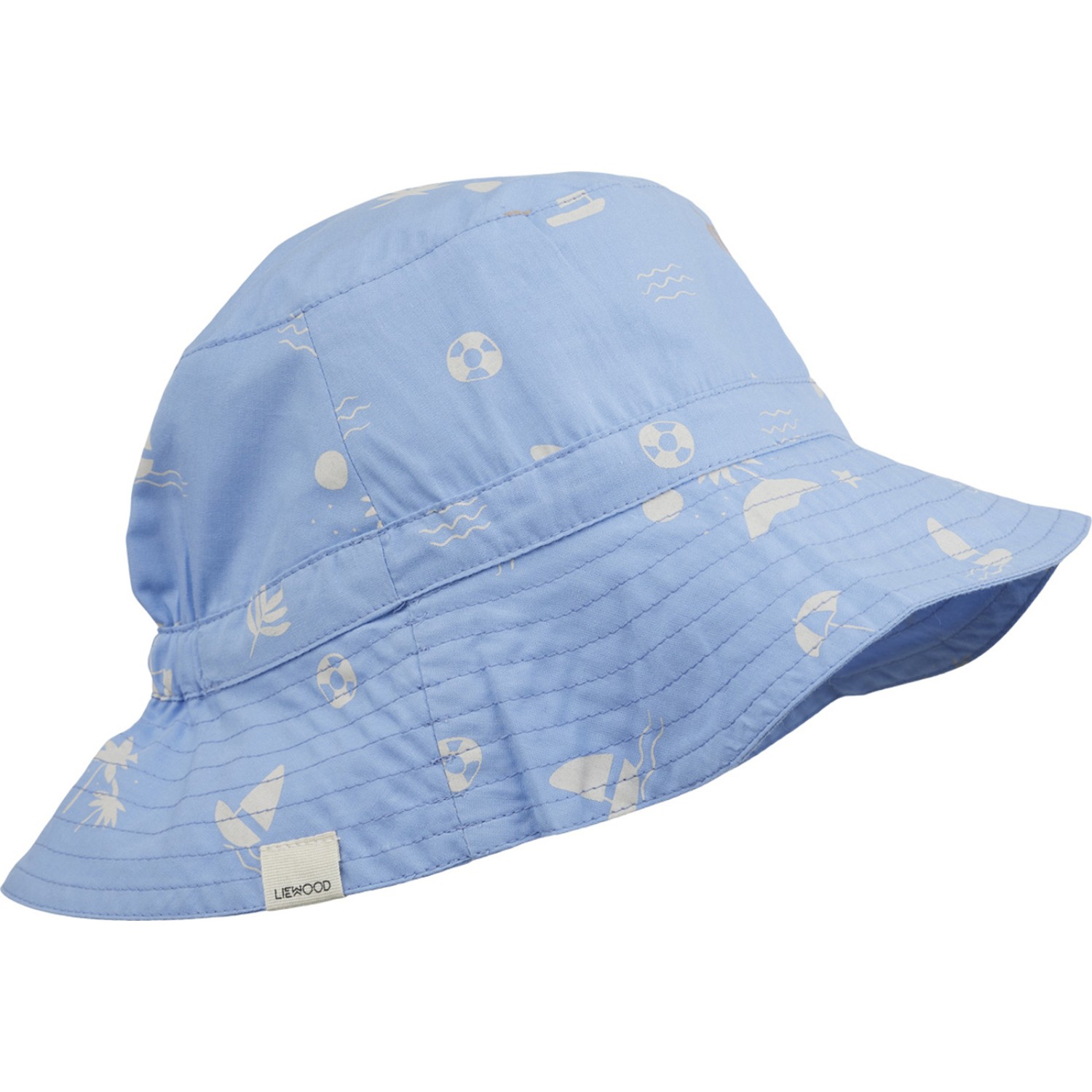 Sander bucket hat - Seaside sky blue